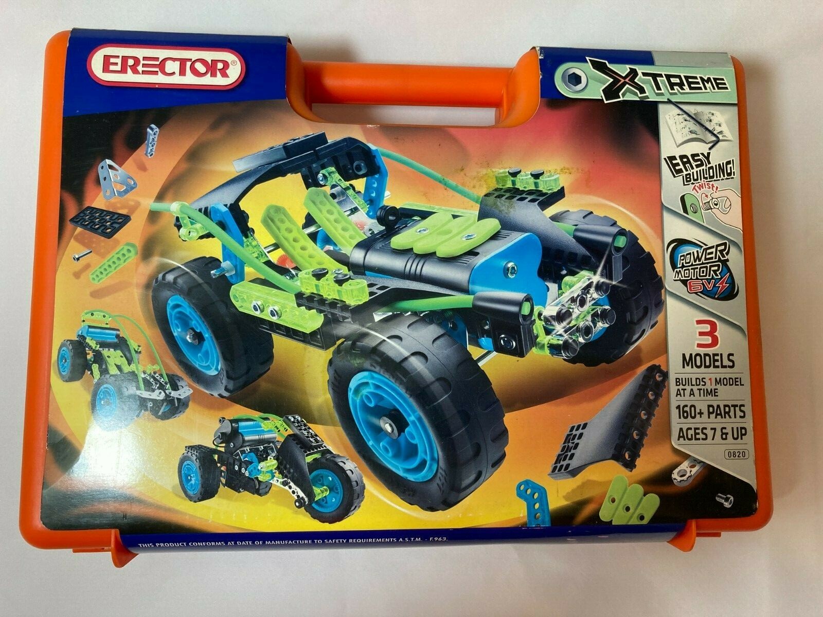 ELECTOR X-TREME Construct 3 Models 160+ Parts Power Motor 6V