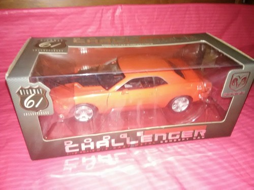 Highway 61 Dodge Challenger Concept Orange Rare New In Box 1