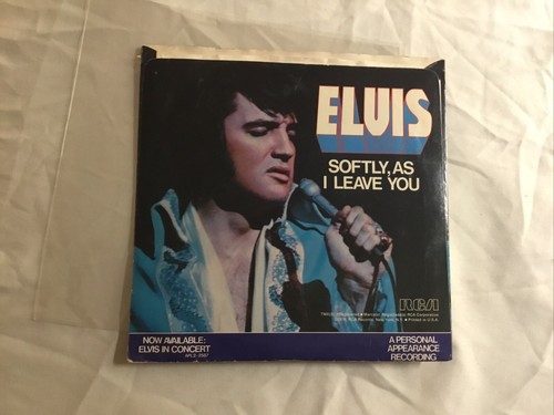 洋楽 ELVIS PRESLEY / Softly, As I Leave You.. Softly, as I Leave You - song and lyrics by Elvis Presley