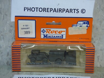 Roco Minitanks / (NEW) 1/87 Modern US M-561 Gama Goat ATV W/ Trailer Lot #6665 