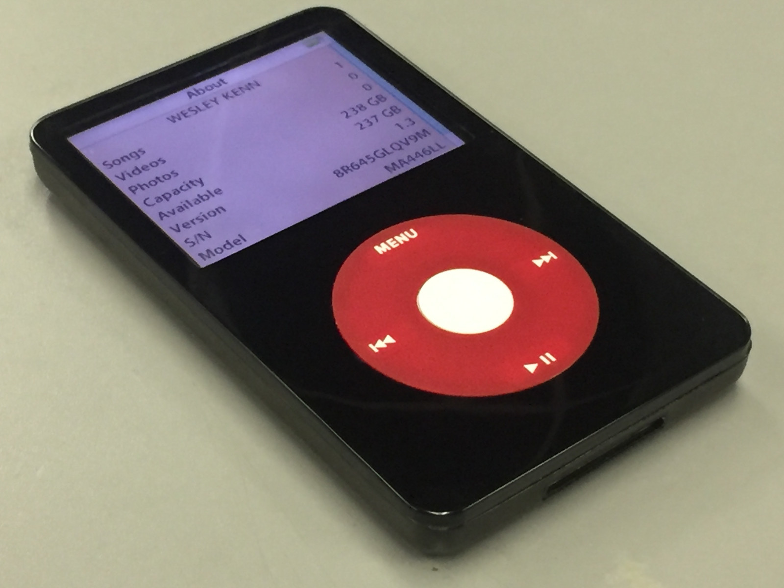 iPod classic 第5.5世代 512GB iFlash-QUAD New iPod Video 5.5th Gen 128GB 256GB 512GB - Build Your
