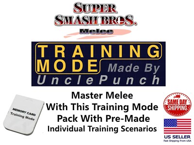 Super Smash Bros Melee UnclePunch Training Mode Memory Card v1.1