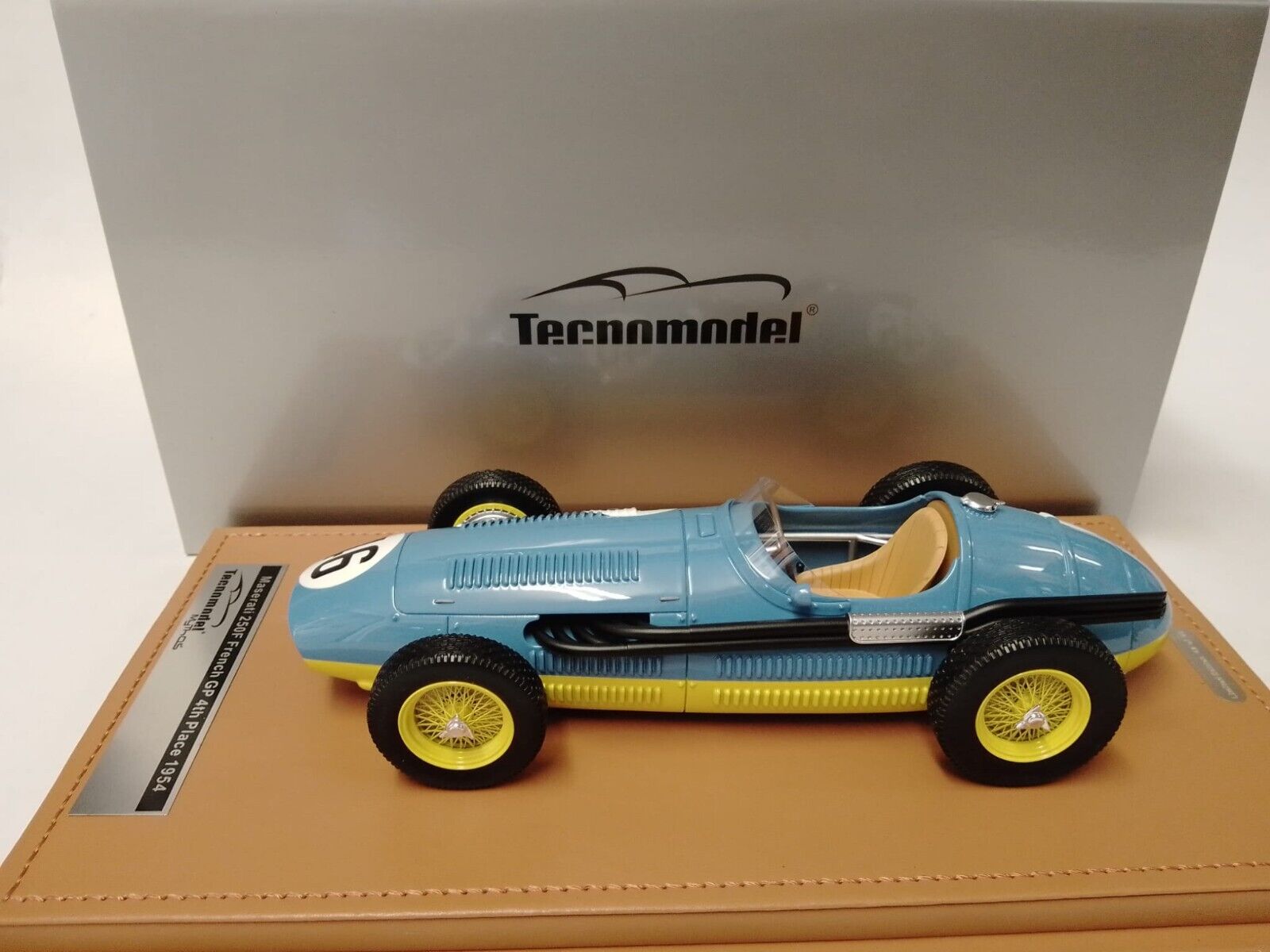 Tecnomodel Maserati 250F #46 Prince Bira French GP 1954 1/18 Tecnomodel Maserati 250F #46 Prince Bira French GP 1954 1/18