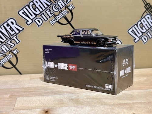 MiniGT KAIDO HOUSE Datsun 510 ミニカー 5台セット Amazon.com: Mini GT x Kaido House 1:64 Datsun 510 Pro Street