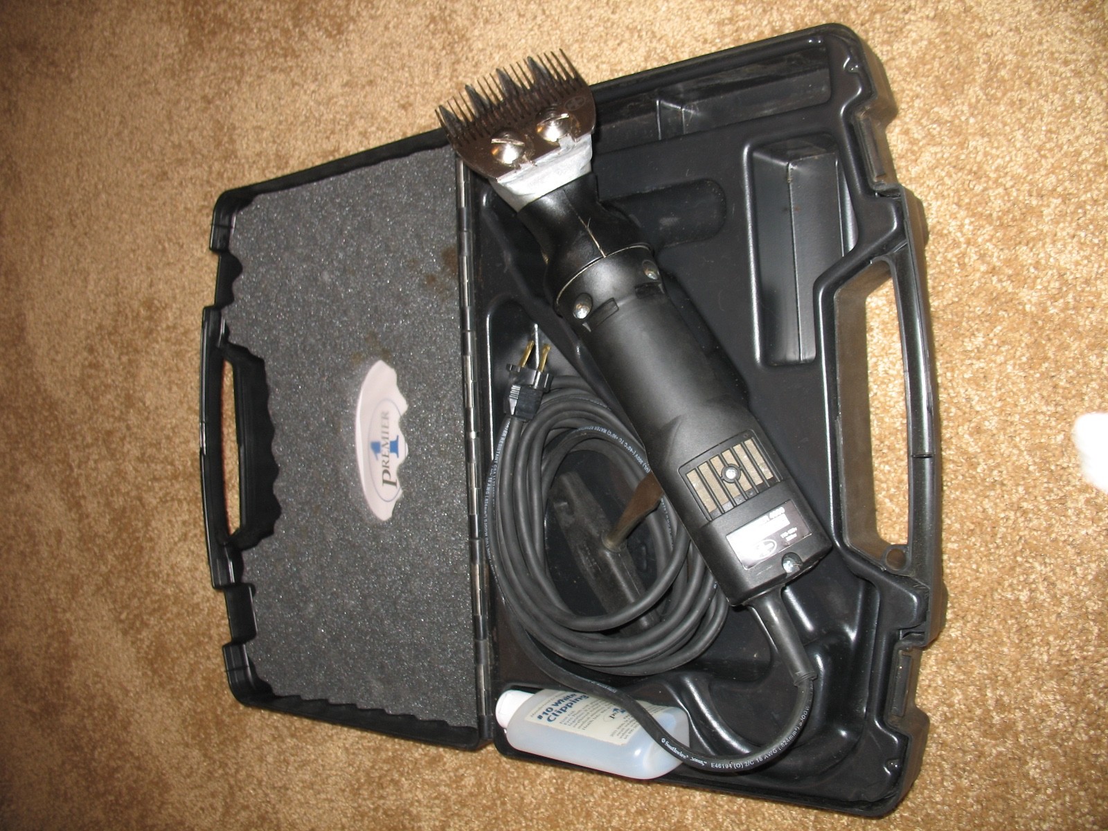 Premier 1 4000 Electric Clippers Shearers alpaca sheep