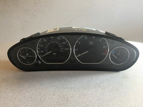 1996-1997 BMW Z3 161k speedometer cluster w inner chome trim