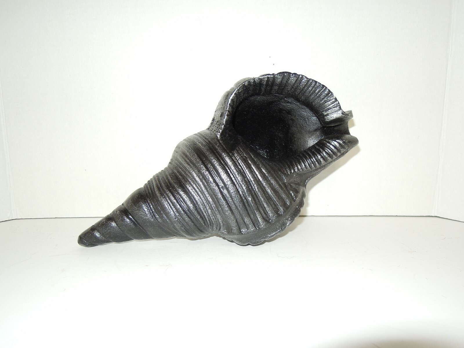 Nautical Decor - Large Metal Seashell Doorstop/Decoration 11