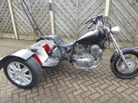 Yamaha VIRAGO 750 TRIKE P  REG REGISTERED AS A TRIKE SPARES REPAIR BILLET YOKES