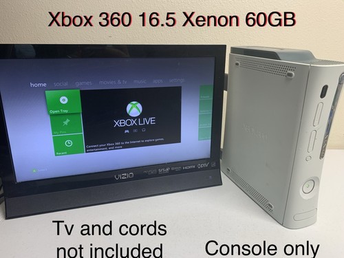 Nintendo Switch Microsoft Xbox360 XBOX 360(60GB) Microsoft Xbox 360 60GB White System Console Only With Cords