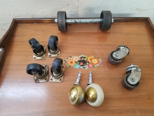 Mixed Lot of Vintage Furniture Casters