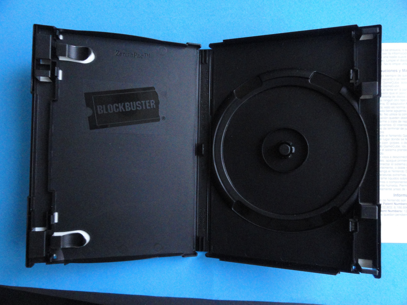 NO GAME- NINTENDO GAMECUBE WOLVERINE'S REVENGE -CASE & MANUAL ONLY-NO DISC