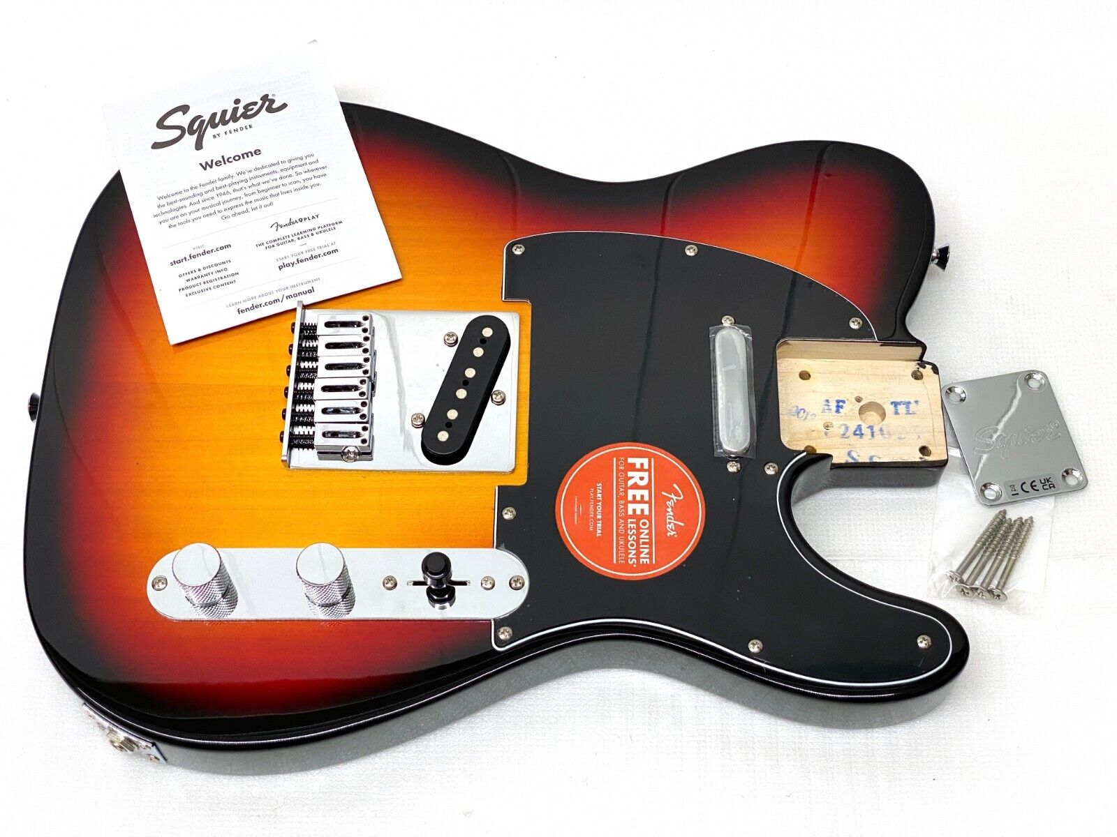 Fender Squier LOADED TELE BODY 3TS Sunburst Affinity Fender Squier LOADED TELE BODY 3TS Sunburst Affinity