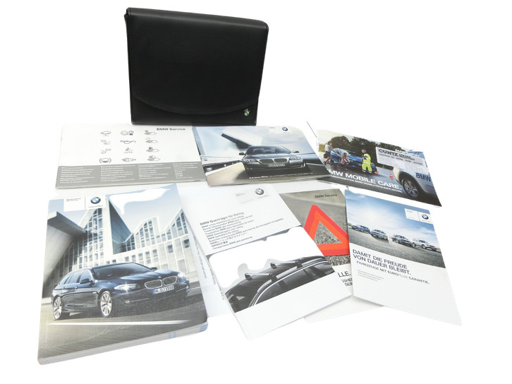 BMW F11 530dx 10-14 Serviceheft Betriebsanleitung Anleitung Bordmappe - Bild 1