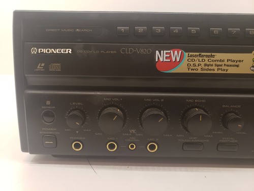 Pioneer CLD-V820 Karaoke LD/CD Multi Laser Disc Player Great Working Condition