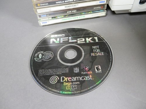 Sega Dreamcast Console System Games & Controllers Lot