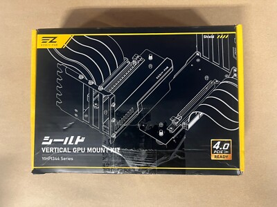 EZDIY-FAB Vertical GPU Mount with High-Speed PCIE 4.0 Riser Cable, ARGB Module