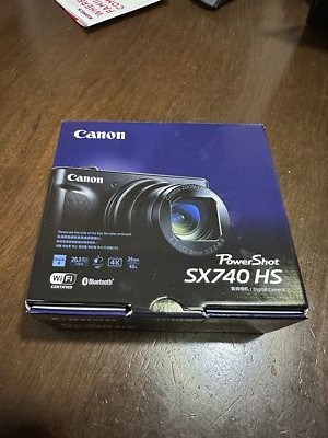 Canon PowerShot SX740 HS 20.3MP 4K Digital Camera 40x