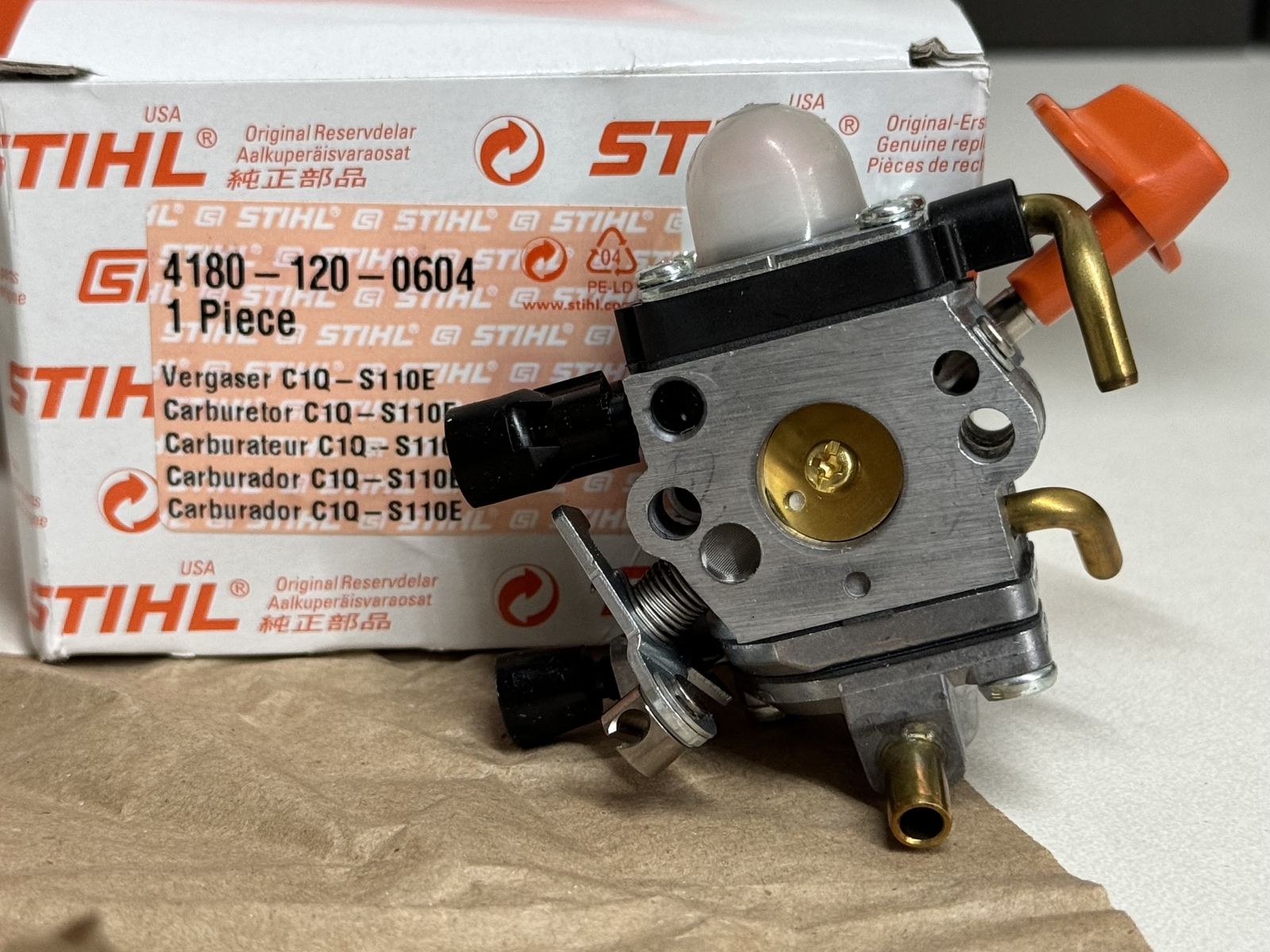 STIHL OEM ZAMA CARB 4180 120 0604 C1Q-S110 FC 110 100 95 90
