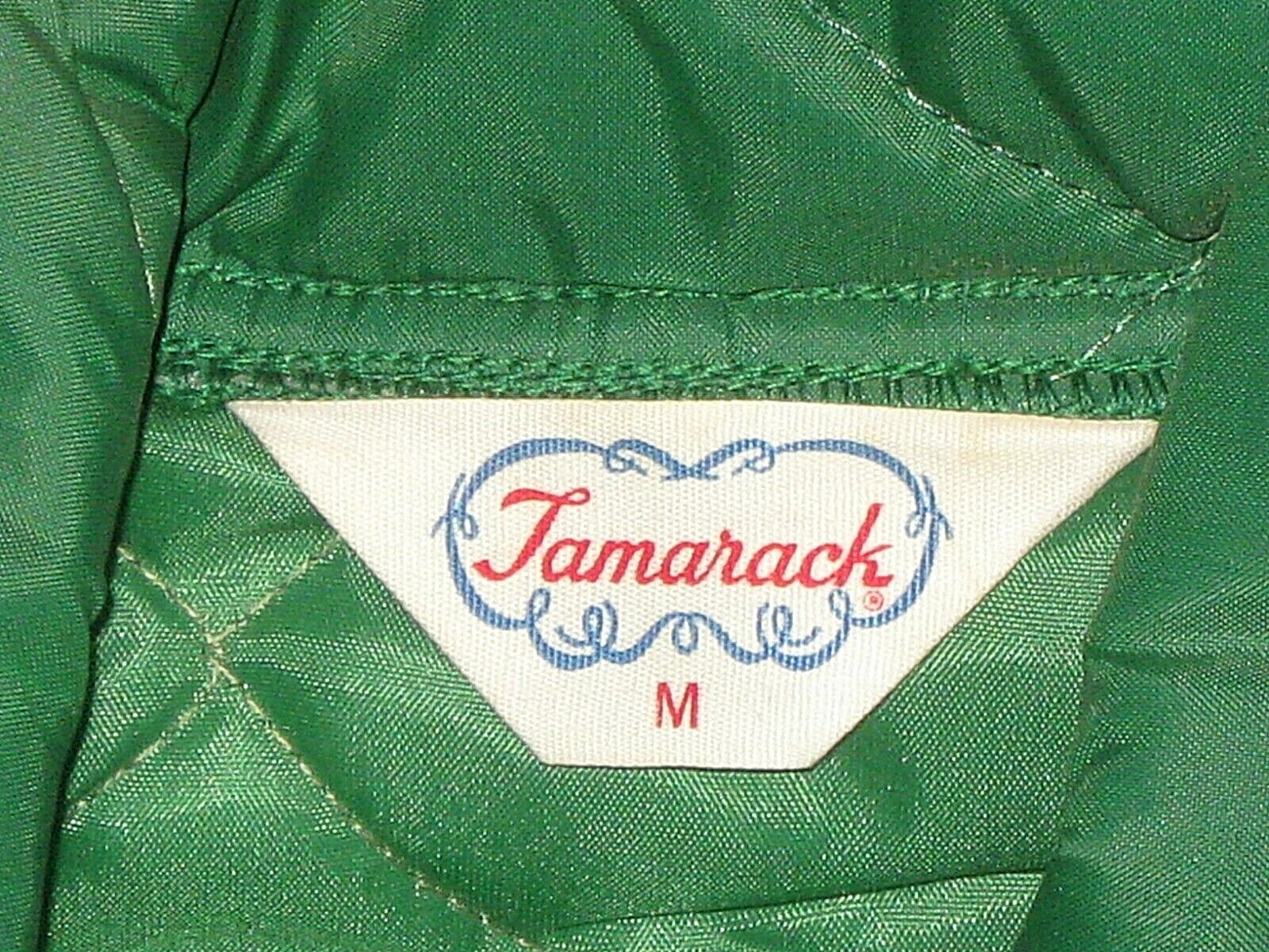 Vintage Funks Super Crost Seed Corn Quilted Jacket Coat Medium Farm Advertising