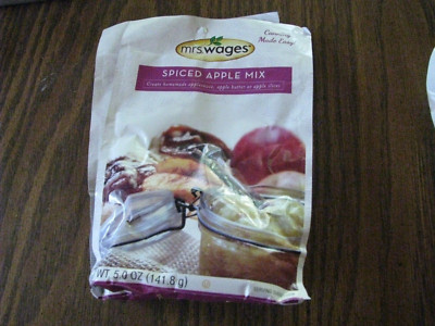 Lot of 2 Packs of Mrs. Wage's  Spiced Apple Mix