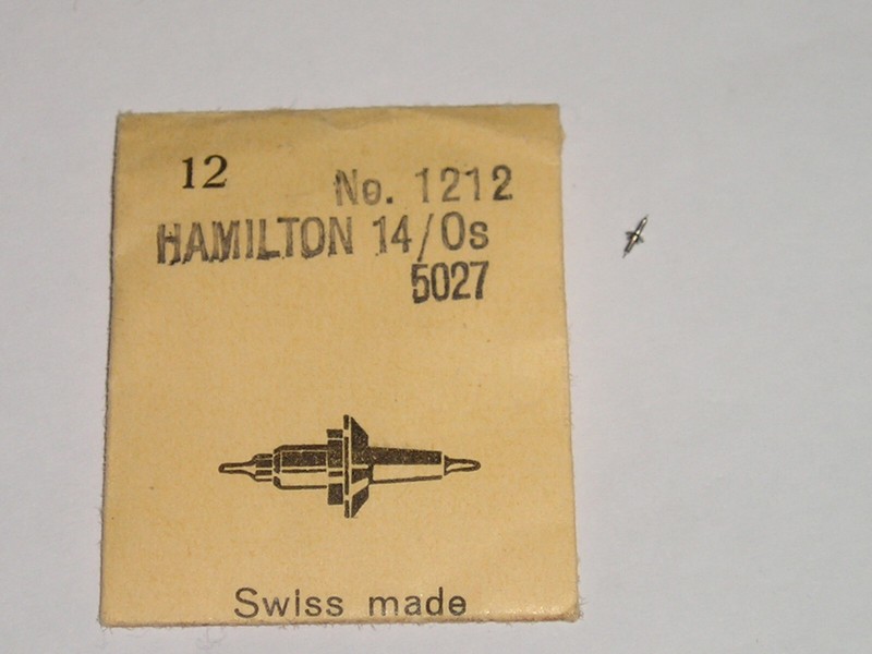 Hamilton Balance Staff 14/0 750 751 756 980 911 982 5027 (Pivot 8)  / Ronda 1212