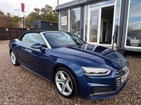 2017 Audi A5 Cabriolet 2.0 TDI S line S Tronic Euro 6 (s/s) 2dr CONVERTIBLE Dies