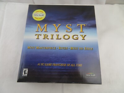 Myst Trilogy (Windows/Mac, 2002) Masterpiece Riven iii The Exile Video Game Vtg