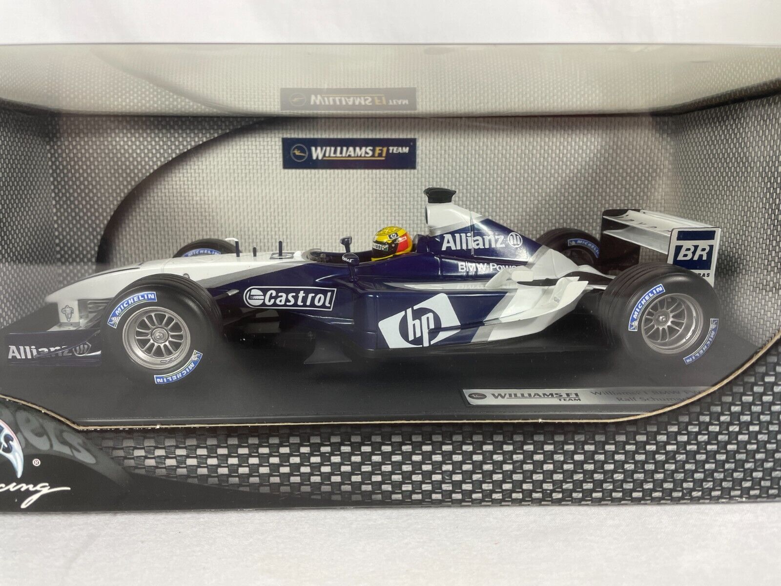 Rare Mattel Hot Wheels 1/18 Williams F1 BMW FW25 Ralf Rare Mattel Hot Wheels 1/18 Williams F1 BMW FW25 Ralf