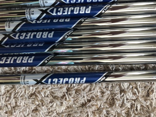 Project X 7.0 .355 3-PW Iron Shafts Uncut