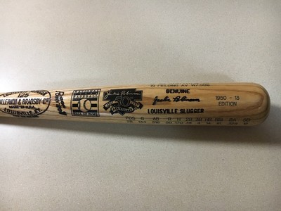 JACKIE ROBINSON 1950 HILLERICH & BRADSBY STATISTIC BAT HOF MODEL H4 LIM EDITION