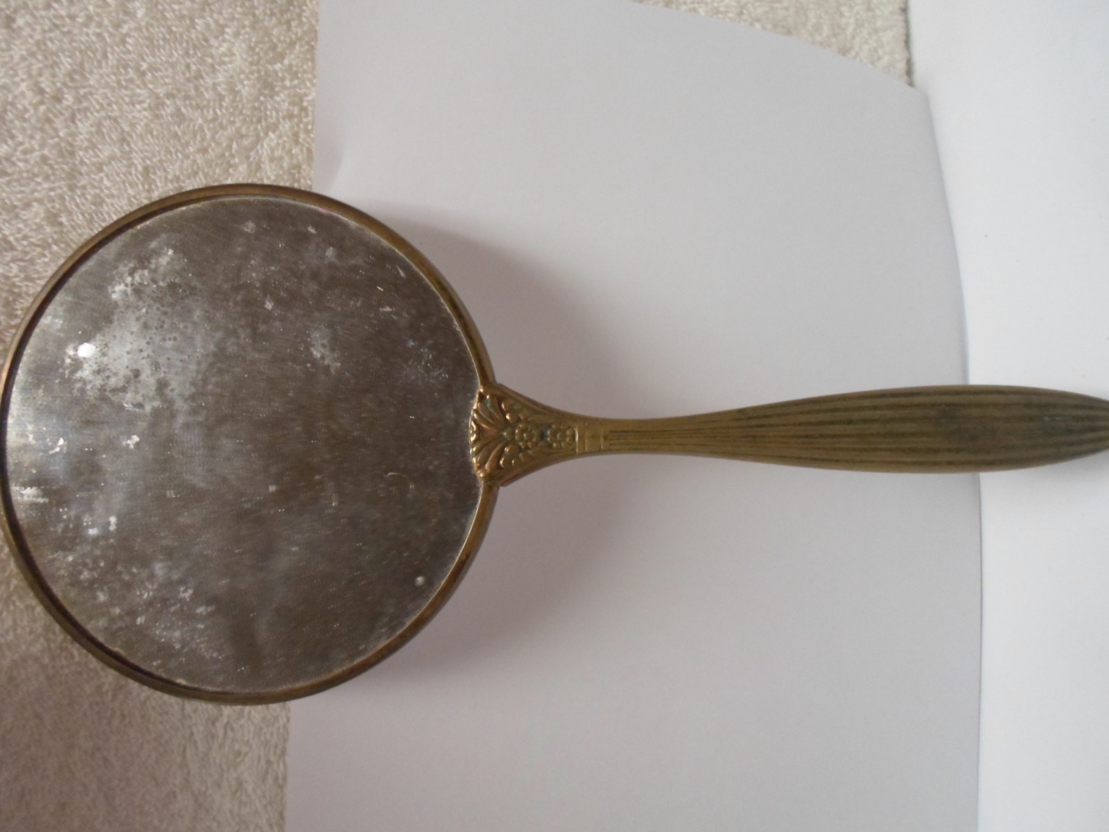 Antique Hand Held Mirror