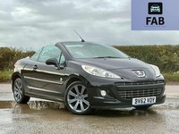 2012 Peugeot 207 1.6 VTi Roland Garros 2dr CONVERTIBLE PETROL Manual