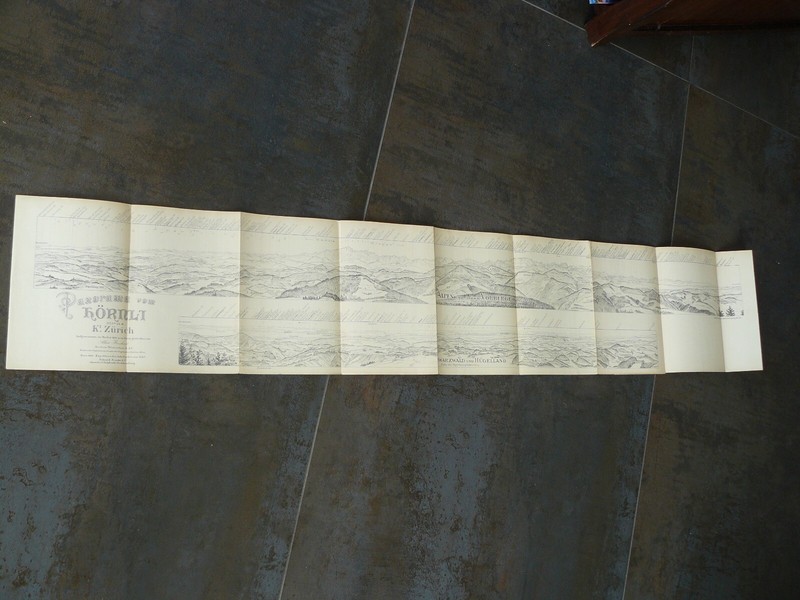 Panorama Vom Hornli Jahrbuch Xxxi Sac 1896