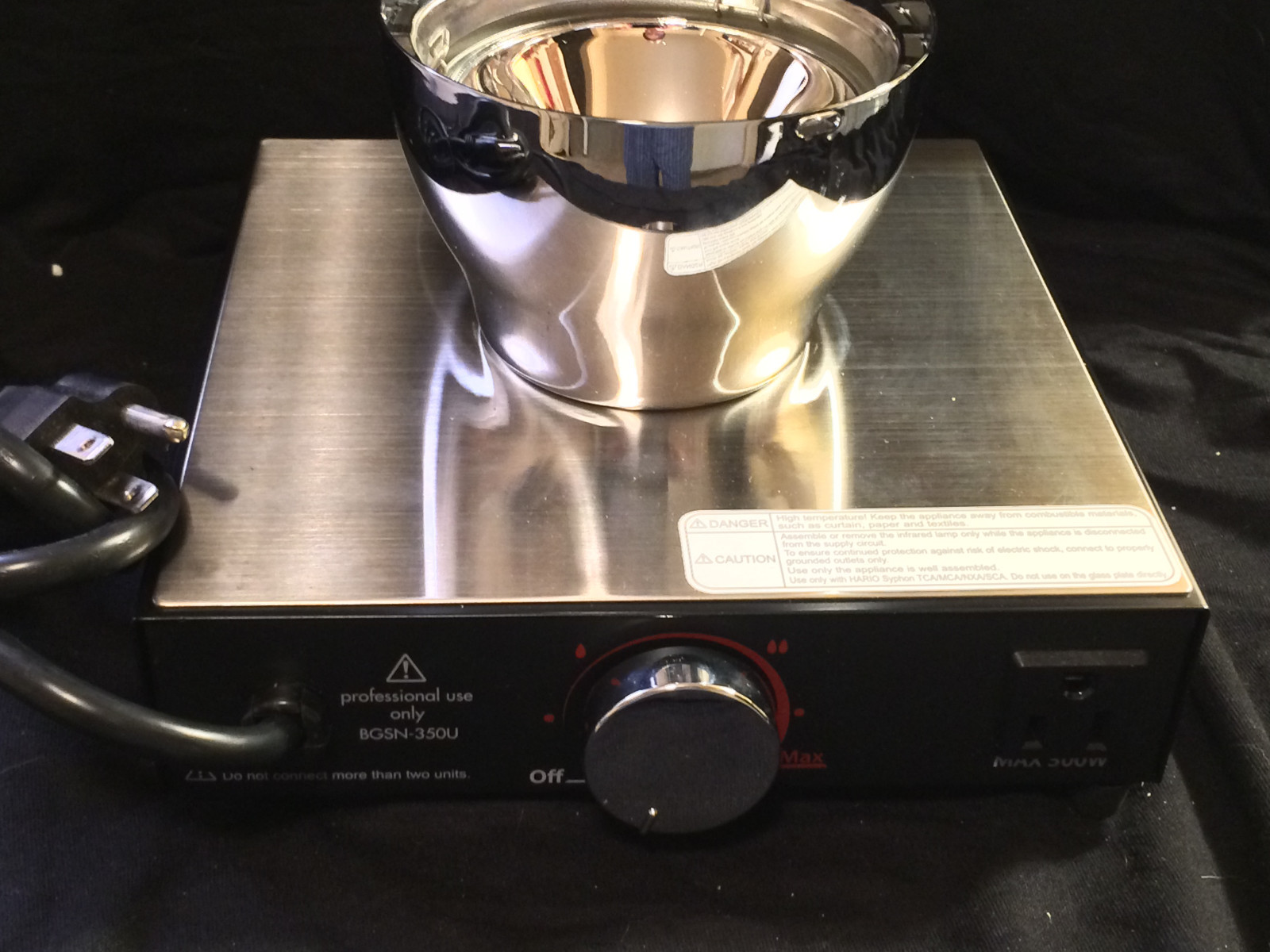 Hario Beam Heater for Coffee Syphon BGSN-350U, 120V USA