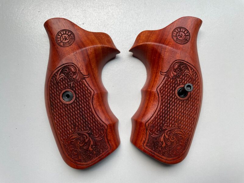 Premium Wood Grips for Taurus Small Frame M85 605 850 851 905 941.38 Special; 06