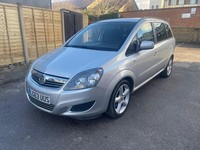 2013 Vauxhall Zafira 1.6i [115] Exclusiv 5dr MPV Petrol Manual