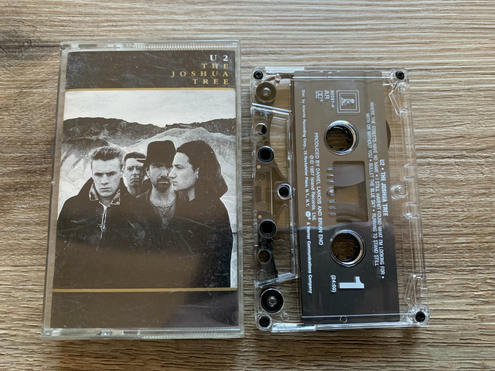 VINTAGE U2 THE JOSHUA TREE CASSETTE TAPE | eBay