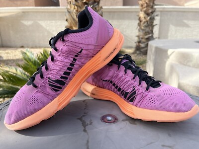 Nike Lunaracer 3 Rare 554683 508 Racing Mesh Pink Orange Womens Shoes Size 9.5