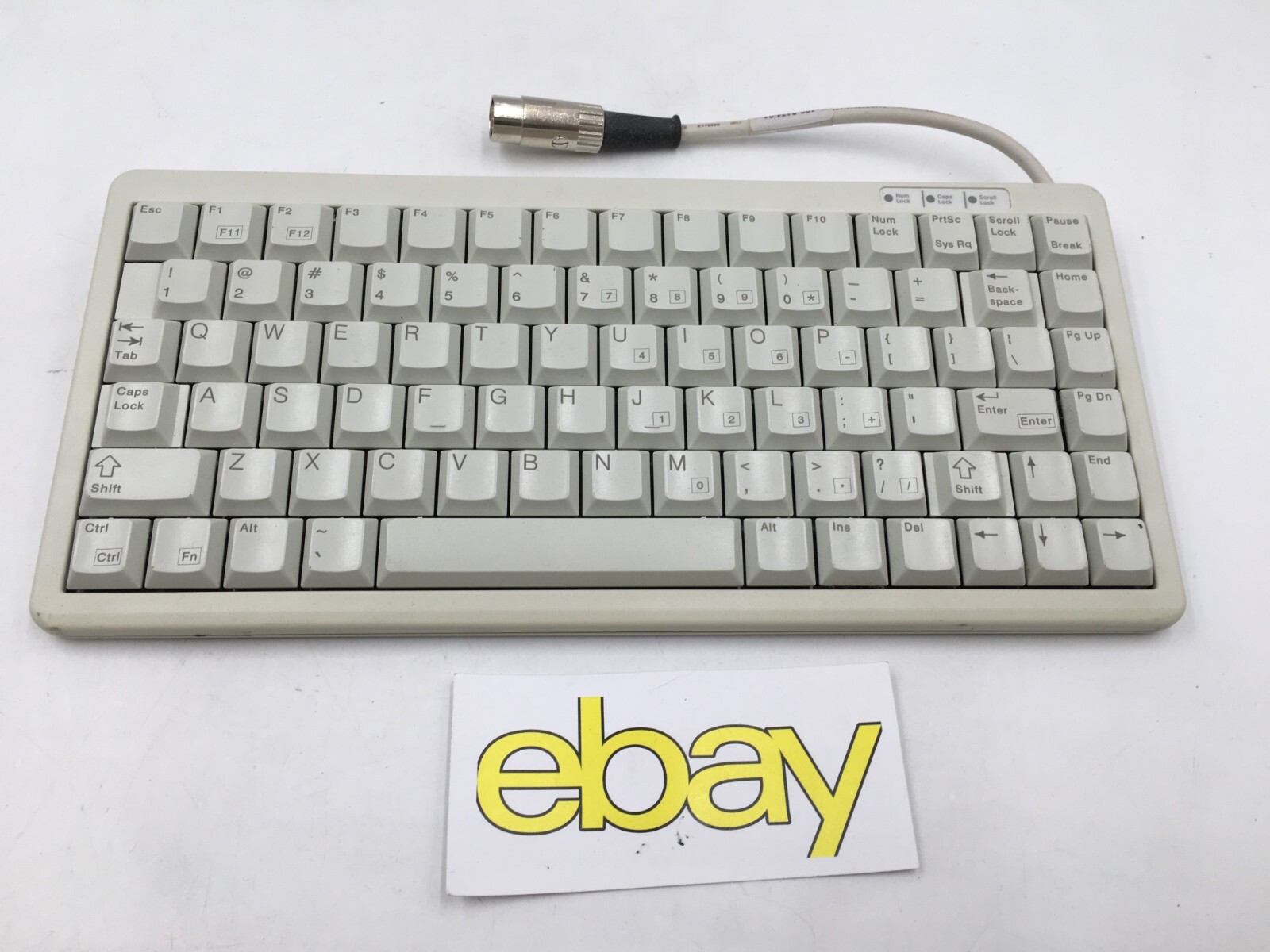 Vintage CHERRY Mini Mechanical Keyboard Model ML4100 CYA Free Shipping