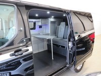 FORD TRANSIT CUSTOM 300 Limited Camper Van - Day Van - Motohome Black Manual Die