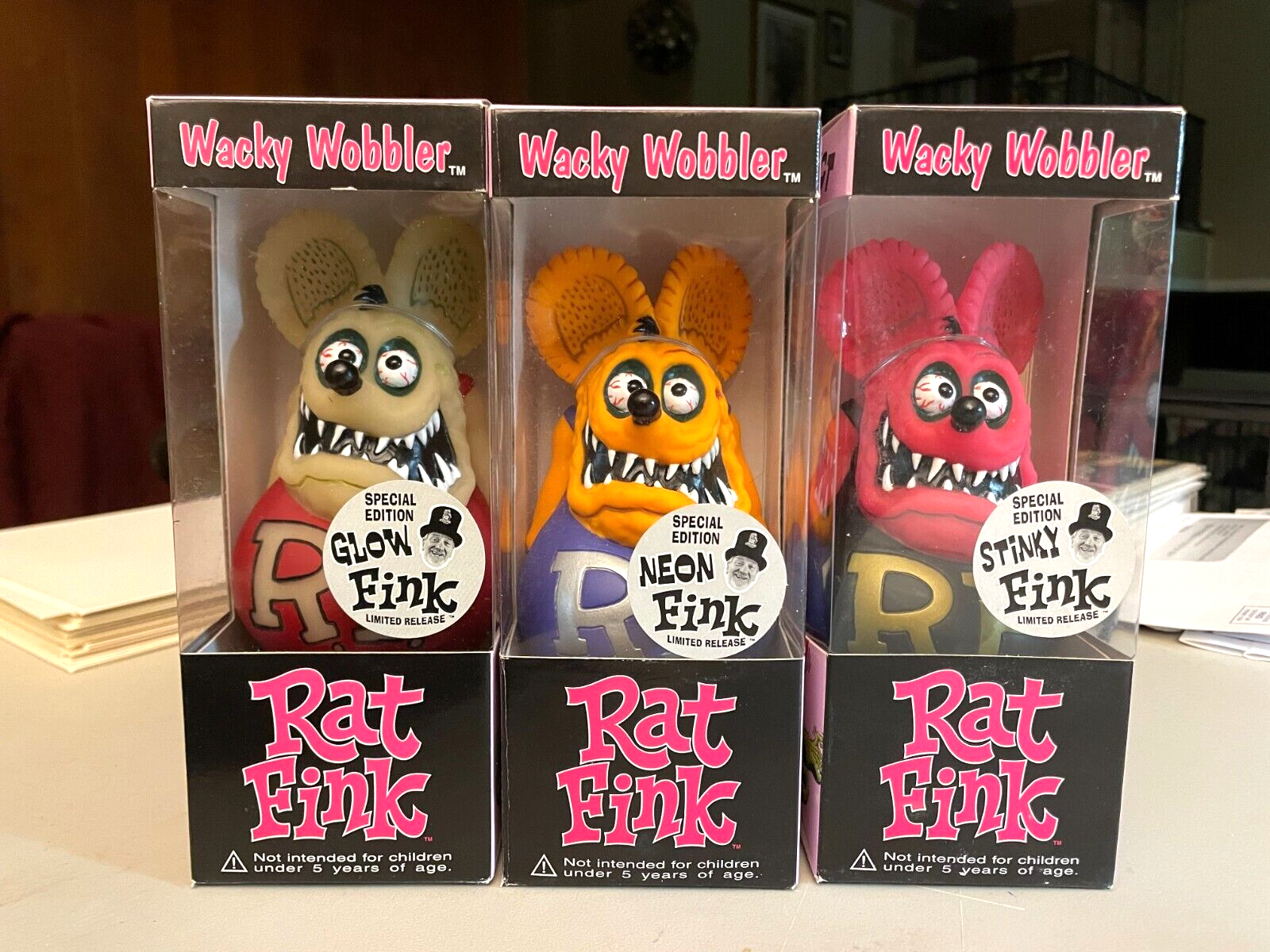 FUNKO wacky wobbler rat fink レア　フィギュア Amazon.co.jp: FUNKO Wacky Wobbler RAT FINK （メタリック
