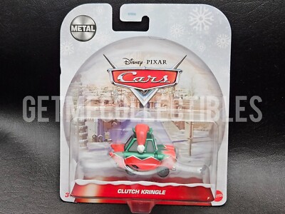 DISNEY PIXAR CARS CLUTCH KRINGLE CHRISTMAS ELF 2023 METAL SAVE 6% GMC