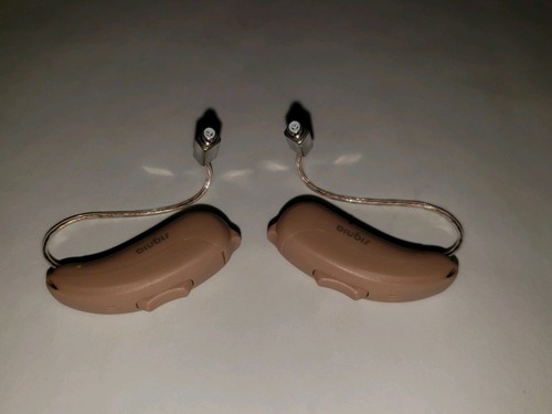 2018 2 Signia Siemens Pure 5nx RIC 312 Hearing Aids Made 4 iphone Brand New!