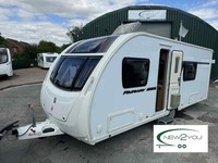 2012 Swift Fairway 554 4 Berth FIXED BED Caravan - STOCK E105