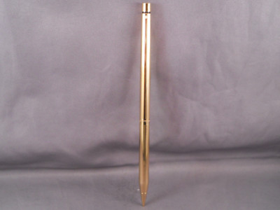 Sheaffer Vintage White Dot Slim Gold Desk Pencil   NEW