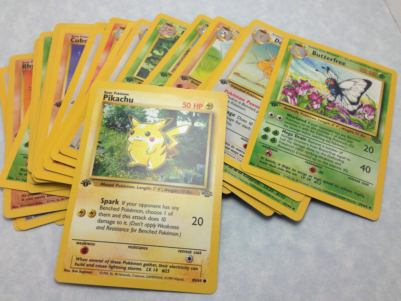 1st Edition - Vintage 1999 Wizards Pokemon Jungle Series