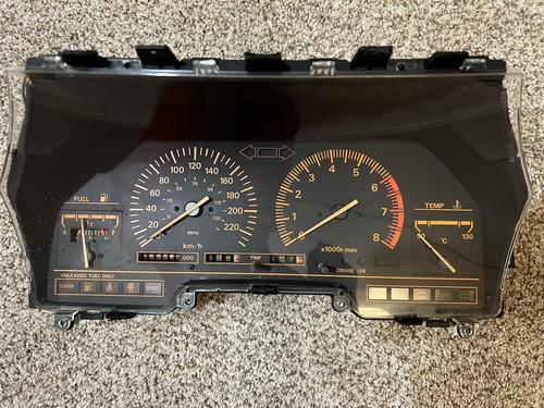 1986 Nissan 300ZX 300 ZX Turbo Speedometer Instrument 1986 Nissan 300ZX 300 ZX Turbo Speedometer Instrument