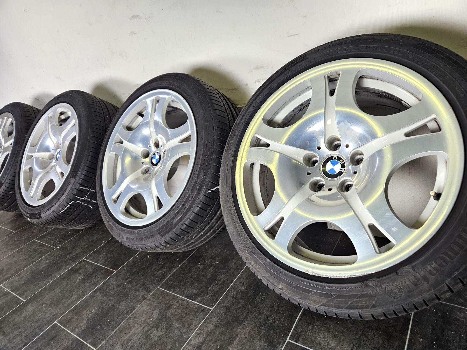 BMW 7 Series E65 E66 BMW E65/E66 7シリーズの純正19インチアルミホイール