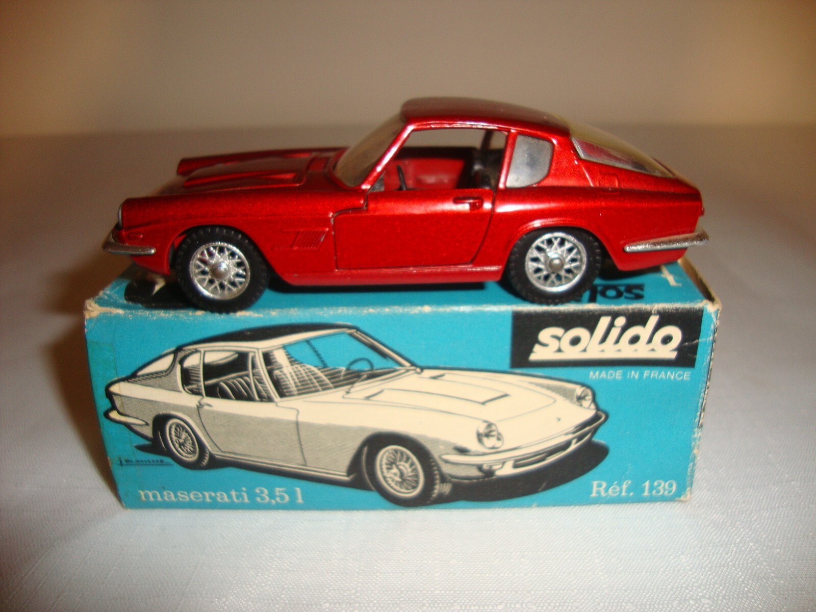 ミニカー SOLIDO MASERATI 3.5 REF 139 ミニカー SOLIDO