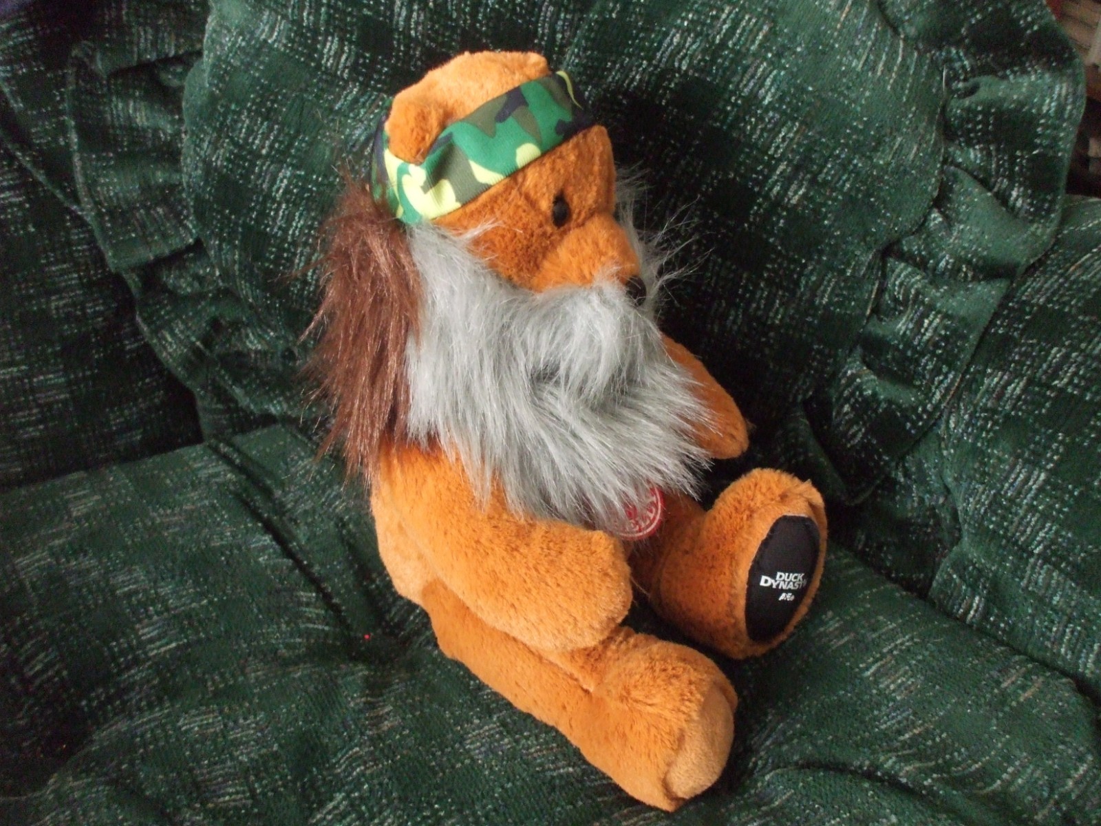 Duck Dynasty Phil Robertson talking teddy bear A&E Commonwealth Toy & Novelty